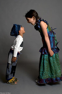 Déguisements enfant &laquo;princesse et pirate&raquo;